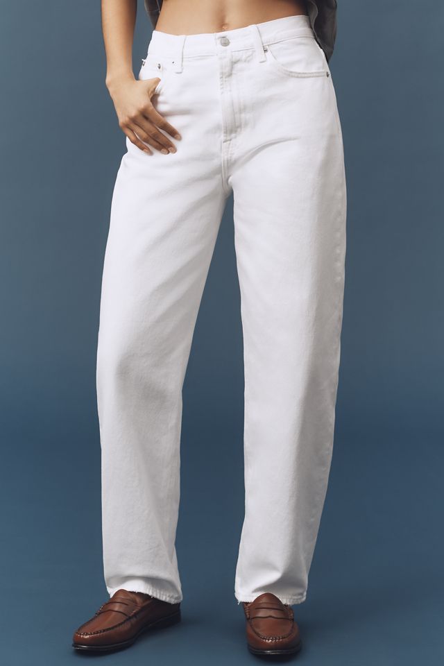 Pistola Wes High-Rise Barrel-Leg Jeans #1