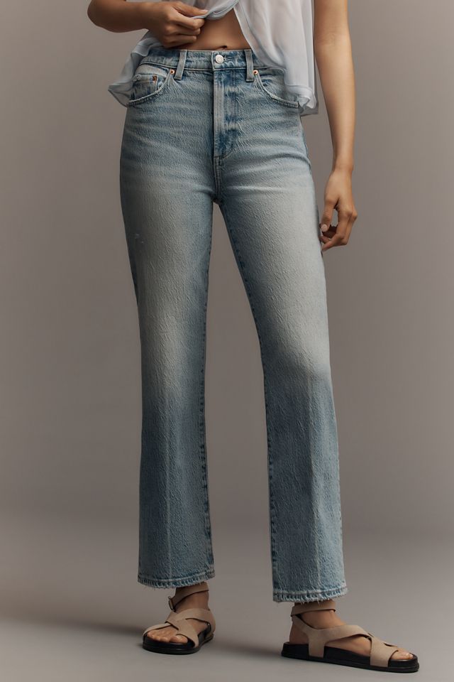 Pistola Ally High-Rise Crop Flare Jeans #1