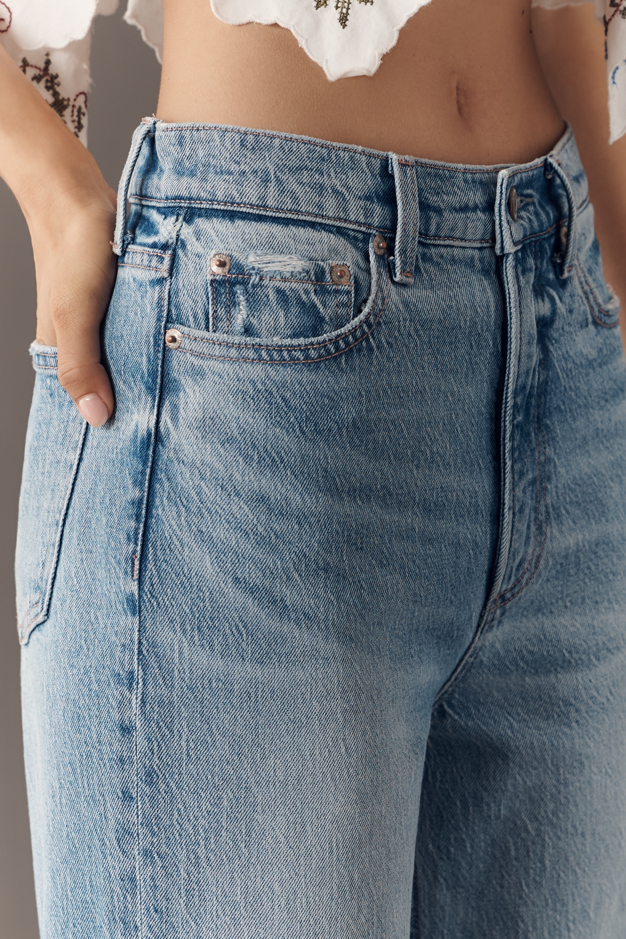 Pistola Lana High-Rise Wide-Leg Jeans