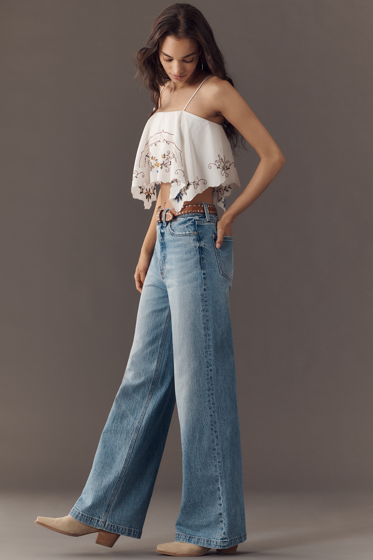 Pistola Lana High-Rise Wide-Leg Jeans