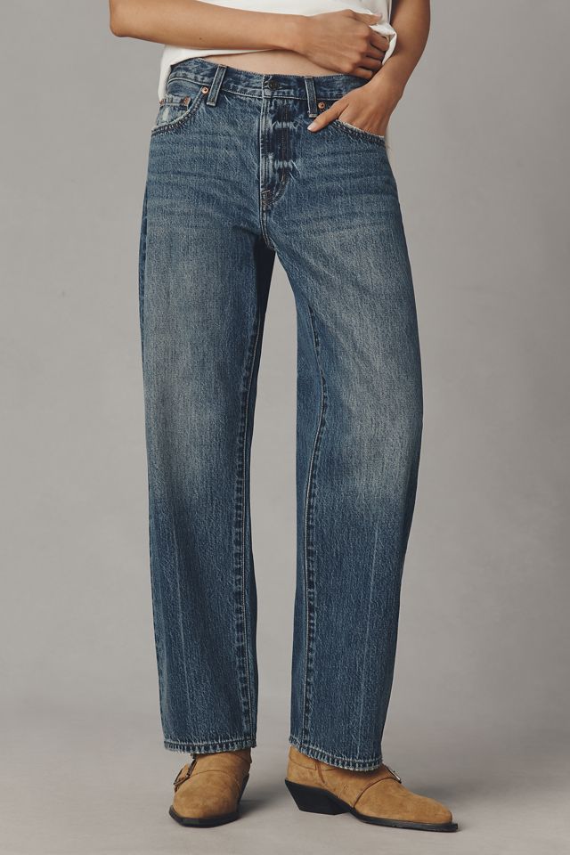 Pistola Lexi Petite Mid-Rise Straight Jeans #1