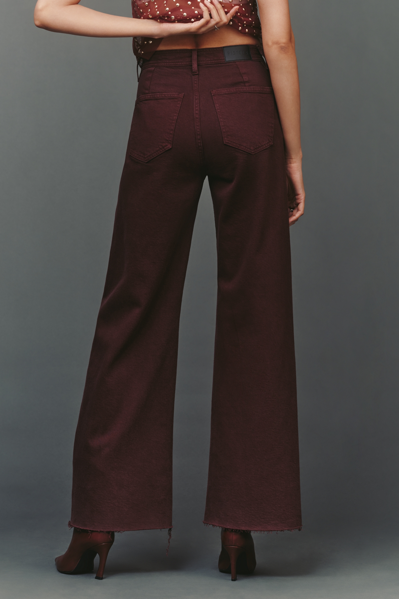 Pistola Penny High-Rise Wide-Leg Jeans