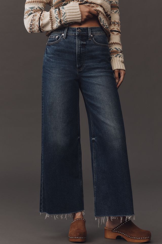Pistola Lana High-Rise Crop Wide-Leg Jeans #1