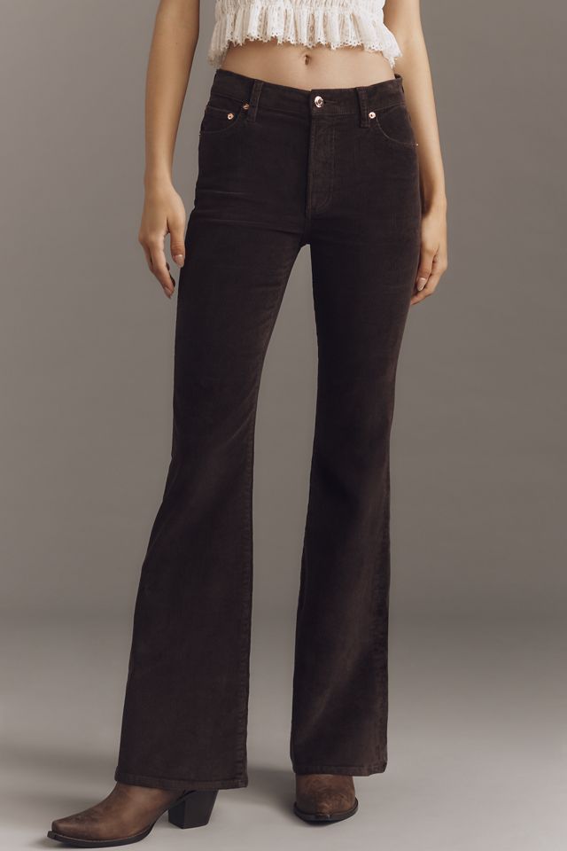 Pistola Kinsley Mid-Rise Ultra-Flare Jeans #1