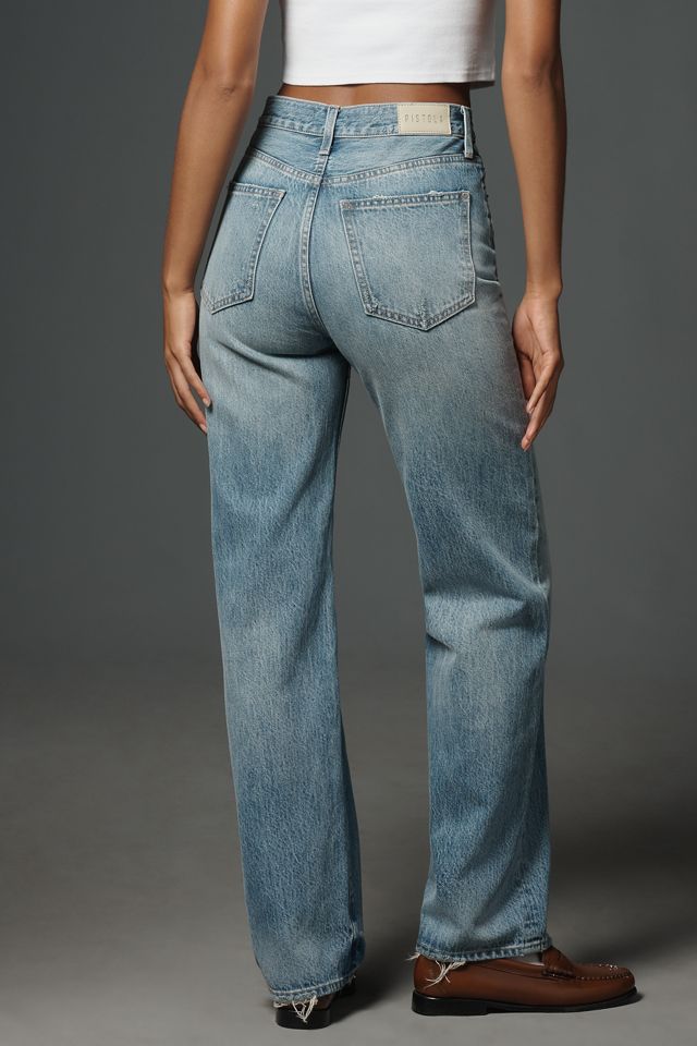 Pistola Cassie High-Rise Straight-Leg Jeans #2
