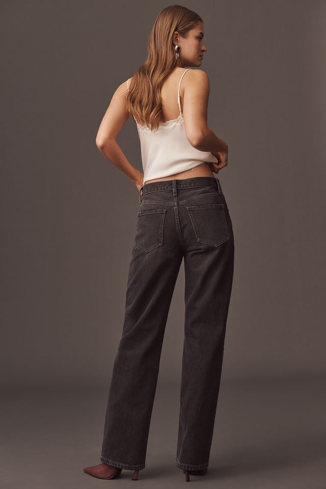 Pistola Lexi Mid Rise Bowed Straight Jeans #2
