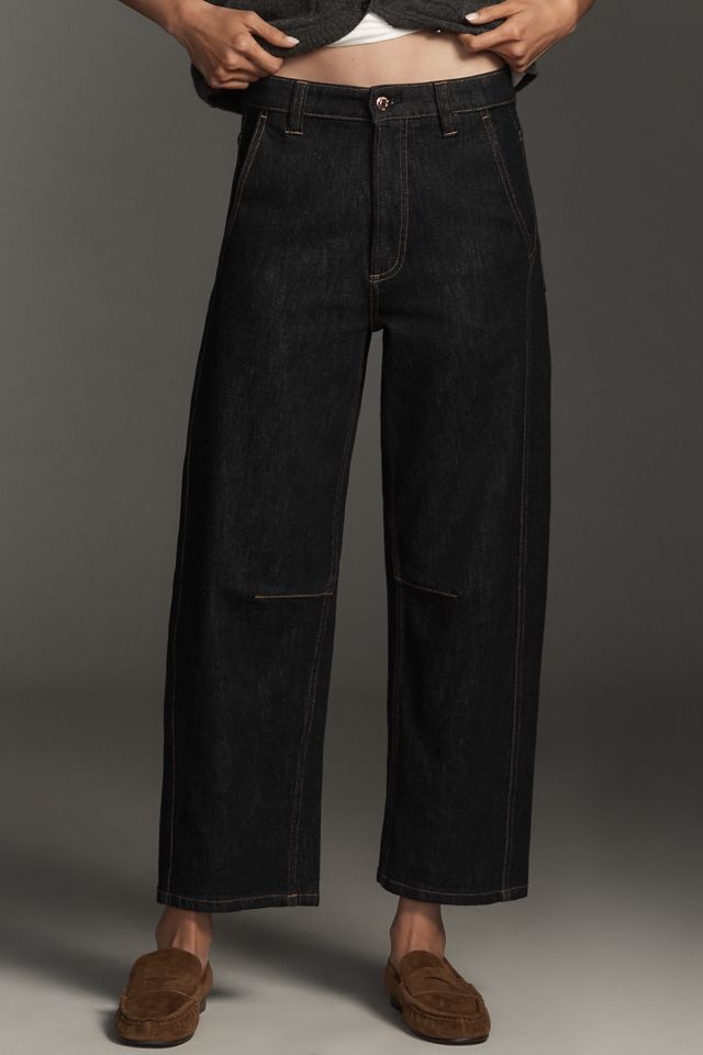 Pistola Beau High-Rise Crop Tapered Jeans #1
