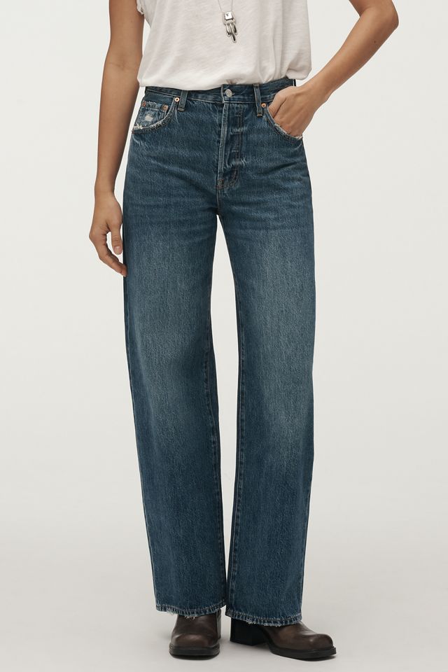 Pistola Tate High-Rise Wide-Leg Jeans #1