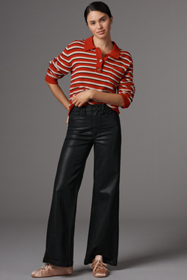 Pistola Lana High-Rise Wide-Leg Coated Jeans product page