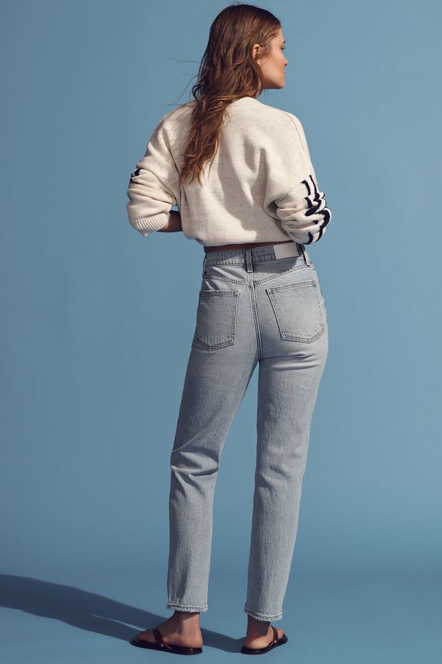 Pistola Bri High-Rise Straight-Leg Jeans #3