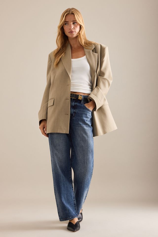 Pistola Lexi Mid-Rise Bowed Straight Jeans #2