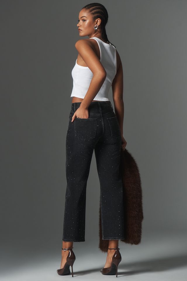 Pistola Lexi Mid-Rise Bowed Straight-Leg Jeans #2