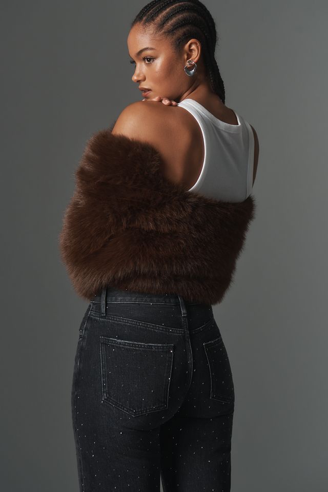 Pistola Lexi Mid-Rise Bowed Straight-Leg Jeans #3