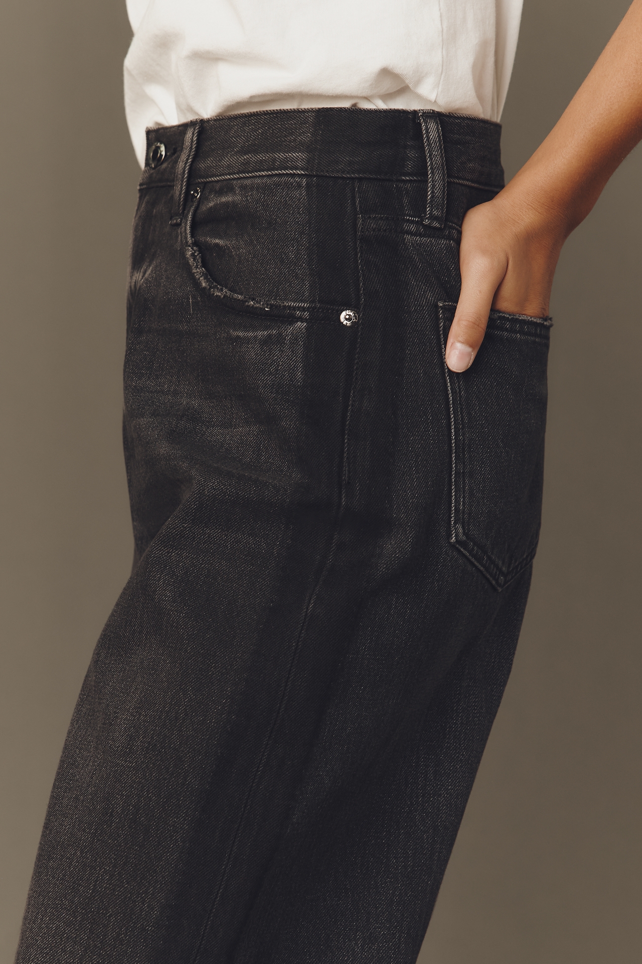 Pistola Wes High-Rise Tapered Jeans