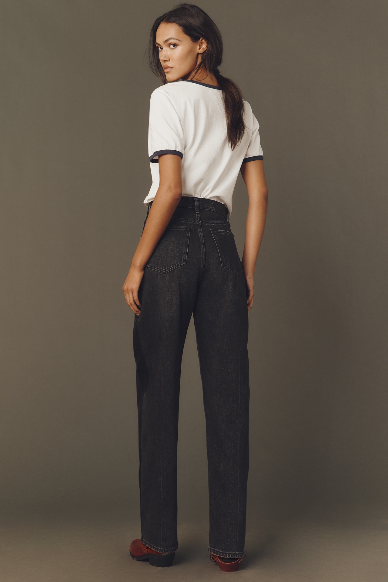 Pistola Wes High-Rise Tapered Jeans