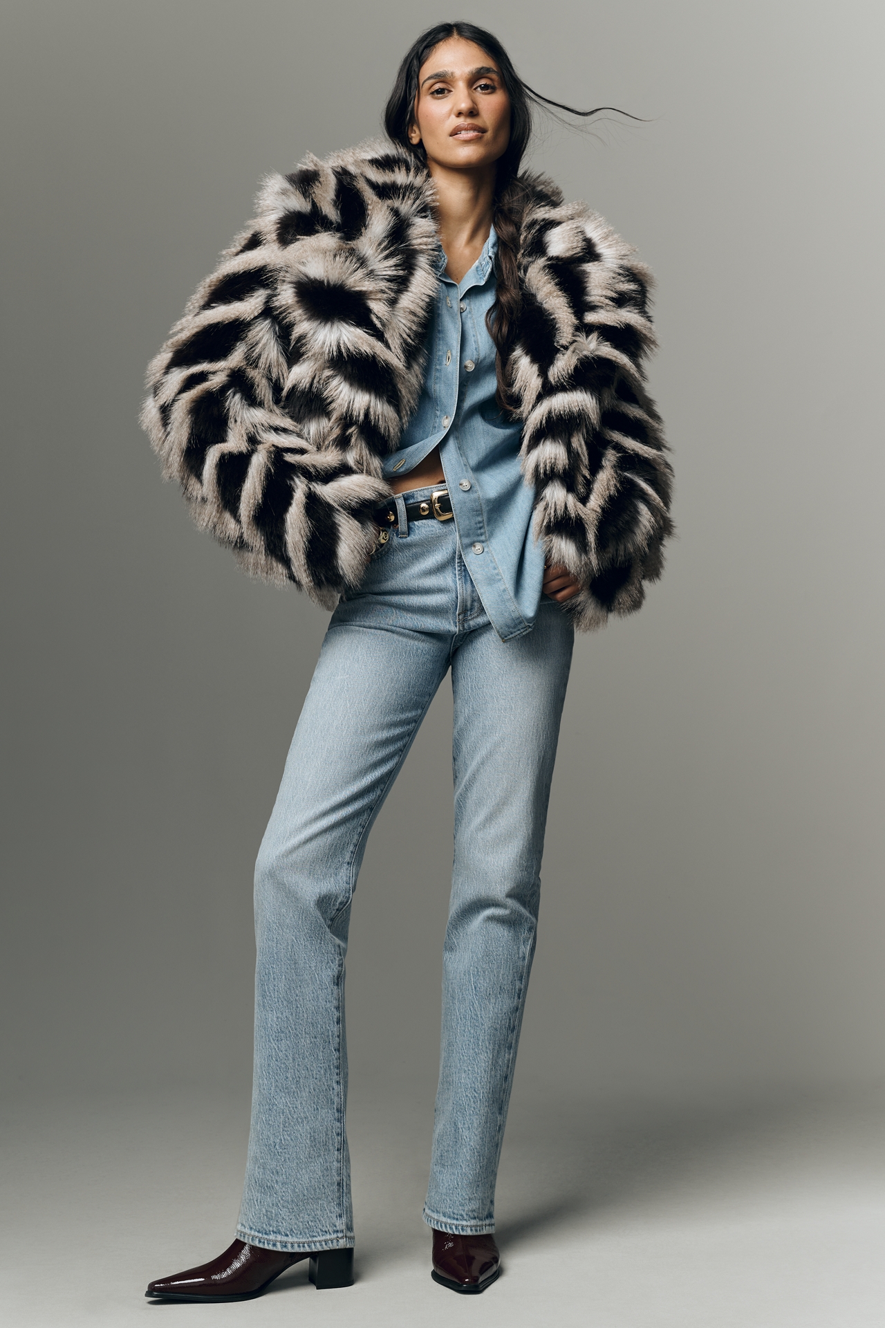 Pistola Bri High-Rise Straight-Leg Jeans