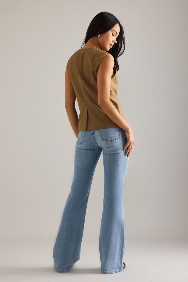 Jeans évasés taille mi-haute Kinsley Pistola #1