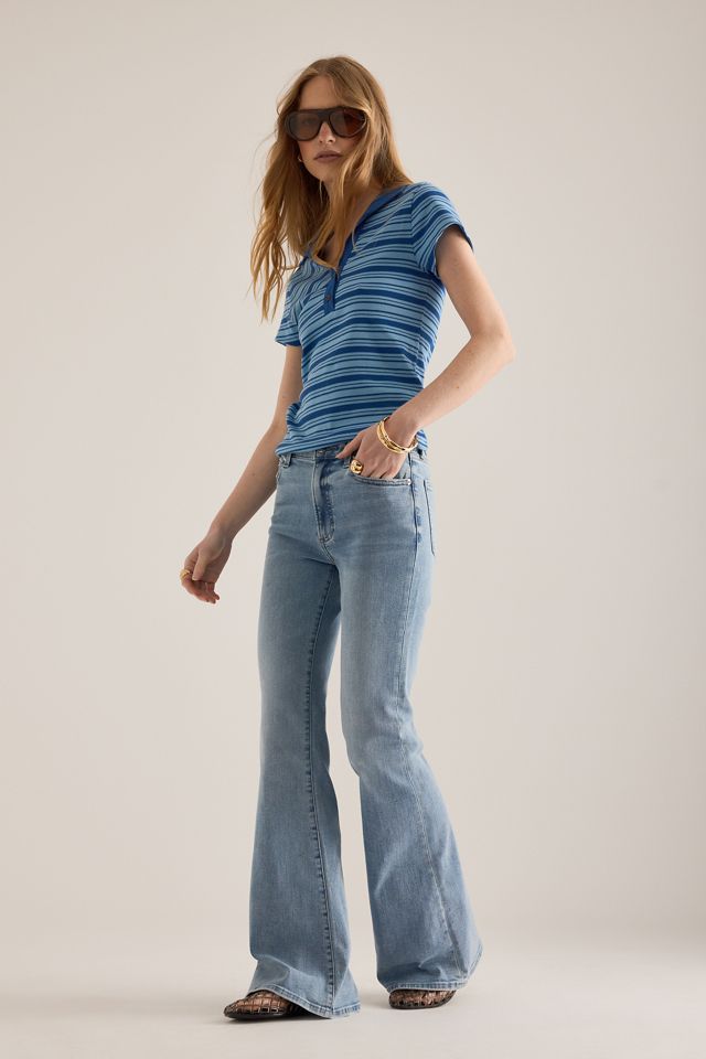 Pistola Kinsley Mid-Rise Flare Jeans #3