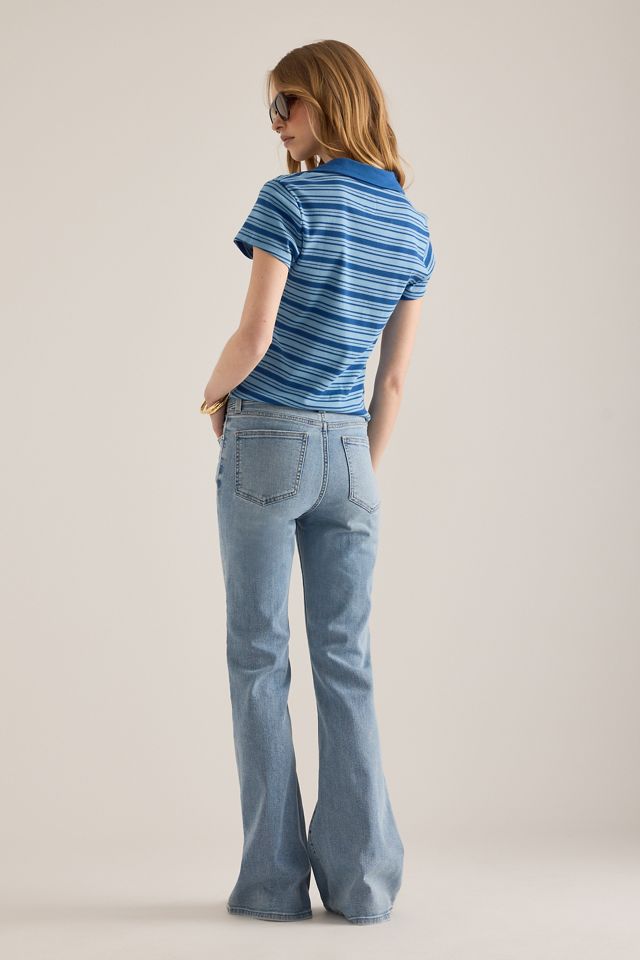 Pistola Kinsley Mid-Rise Flare Jeans #5