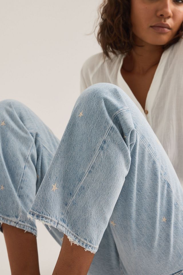 Pistola Lexi Star Jeans mit Mittelhohem Bund und Gebogenem Geradem Bein #5