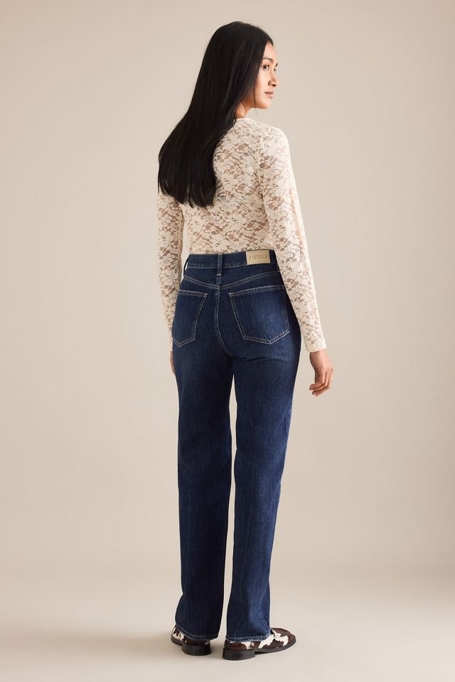 Jeans dritti a vita alta Pistola Cassie #1