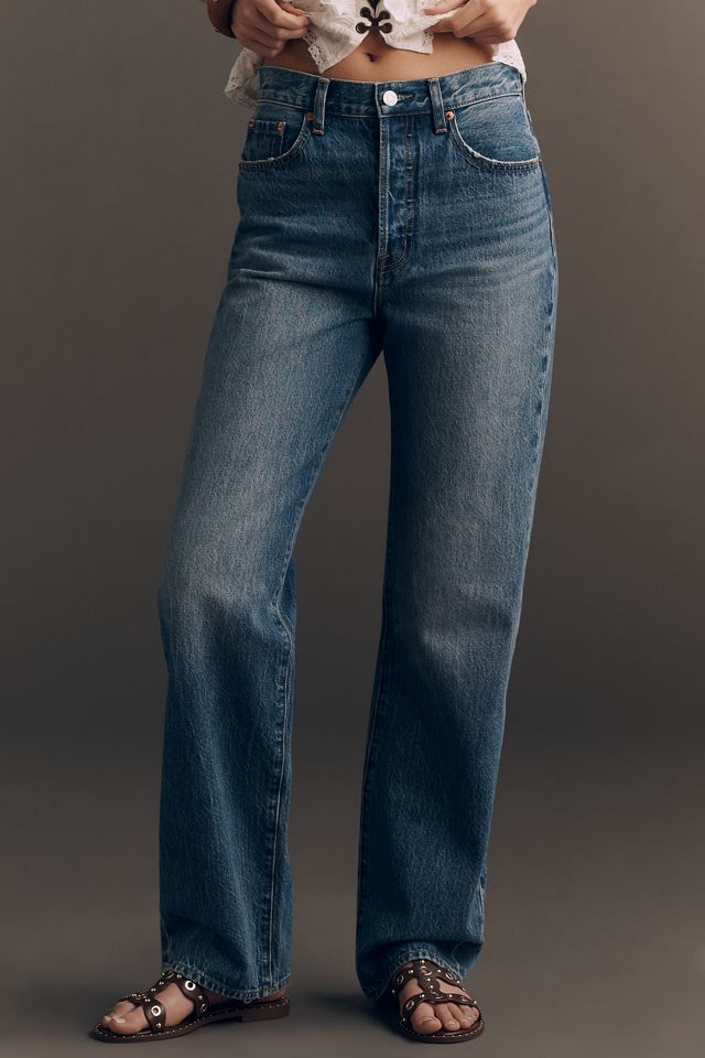Pistola Cassie High-Rise Straight-Leg Jeans #1