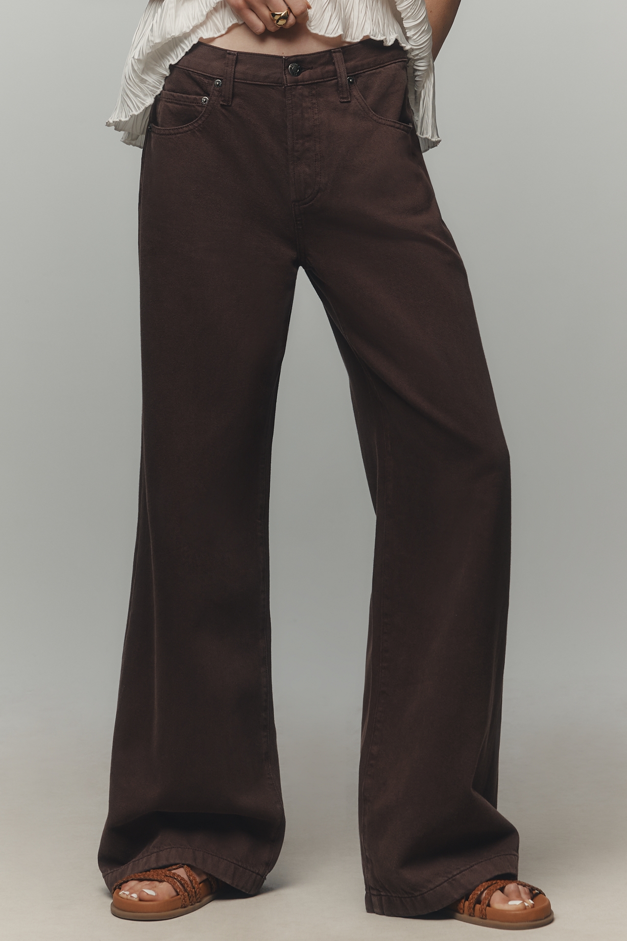 Pistola Jadyn Low-Rise Wide-Leg Jeans