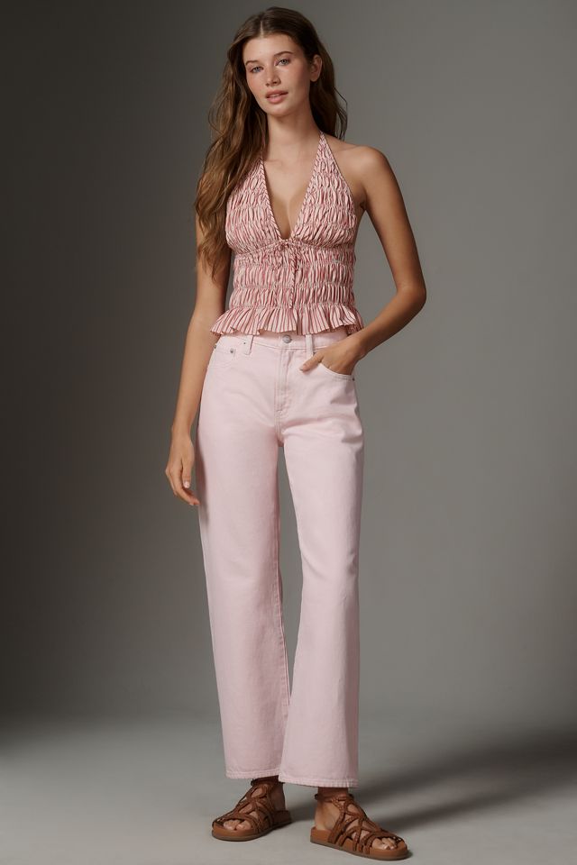 Pistola Lexi Mid-Rise Tapered Jeans | Anthropologie