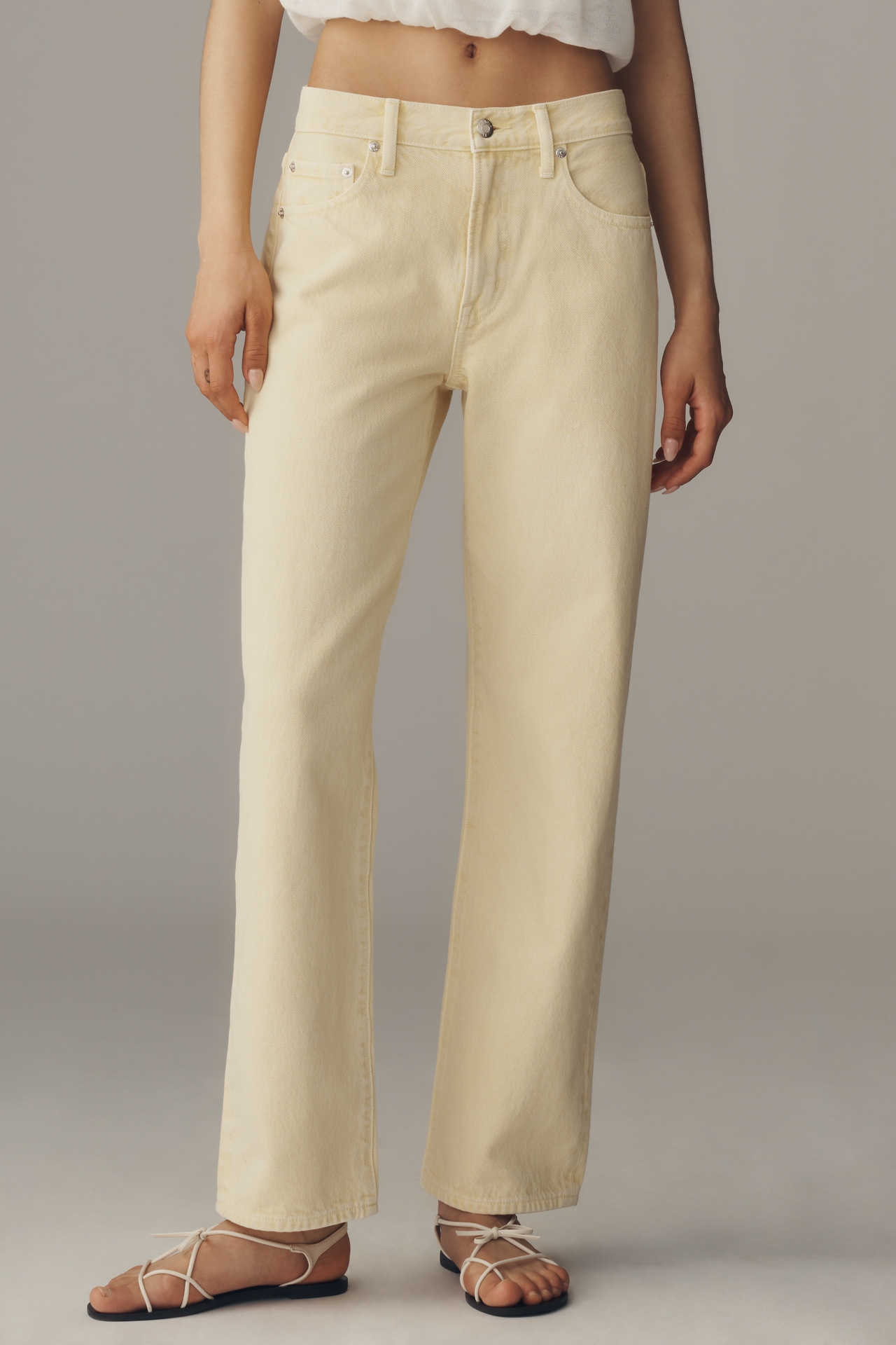 Pistola Lexi Mid-Rise Tapered Jeans
