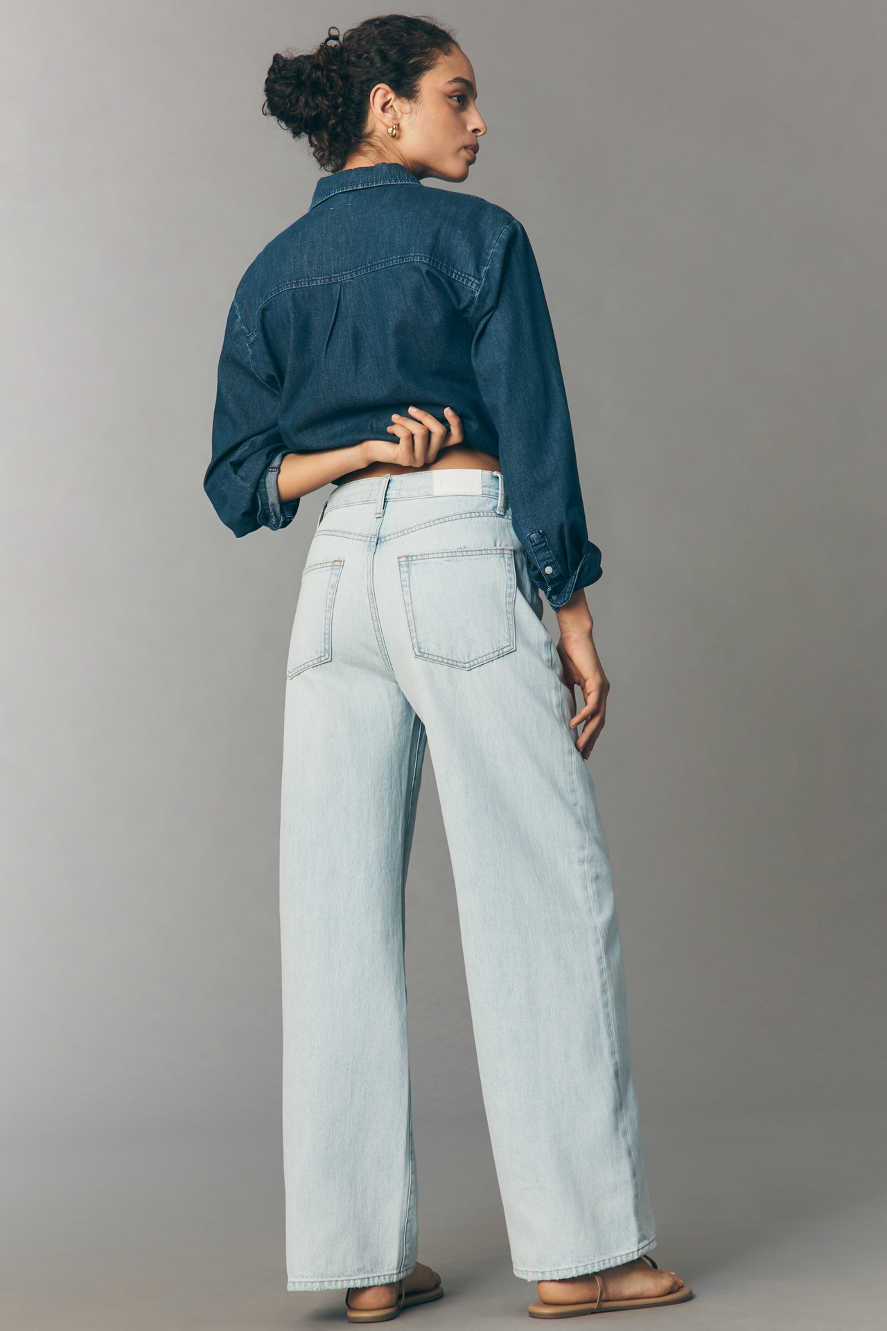 Pistola Tate High-Rise Tapered Jeans