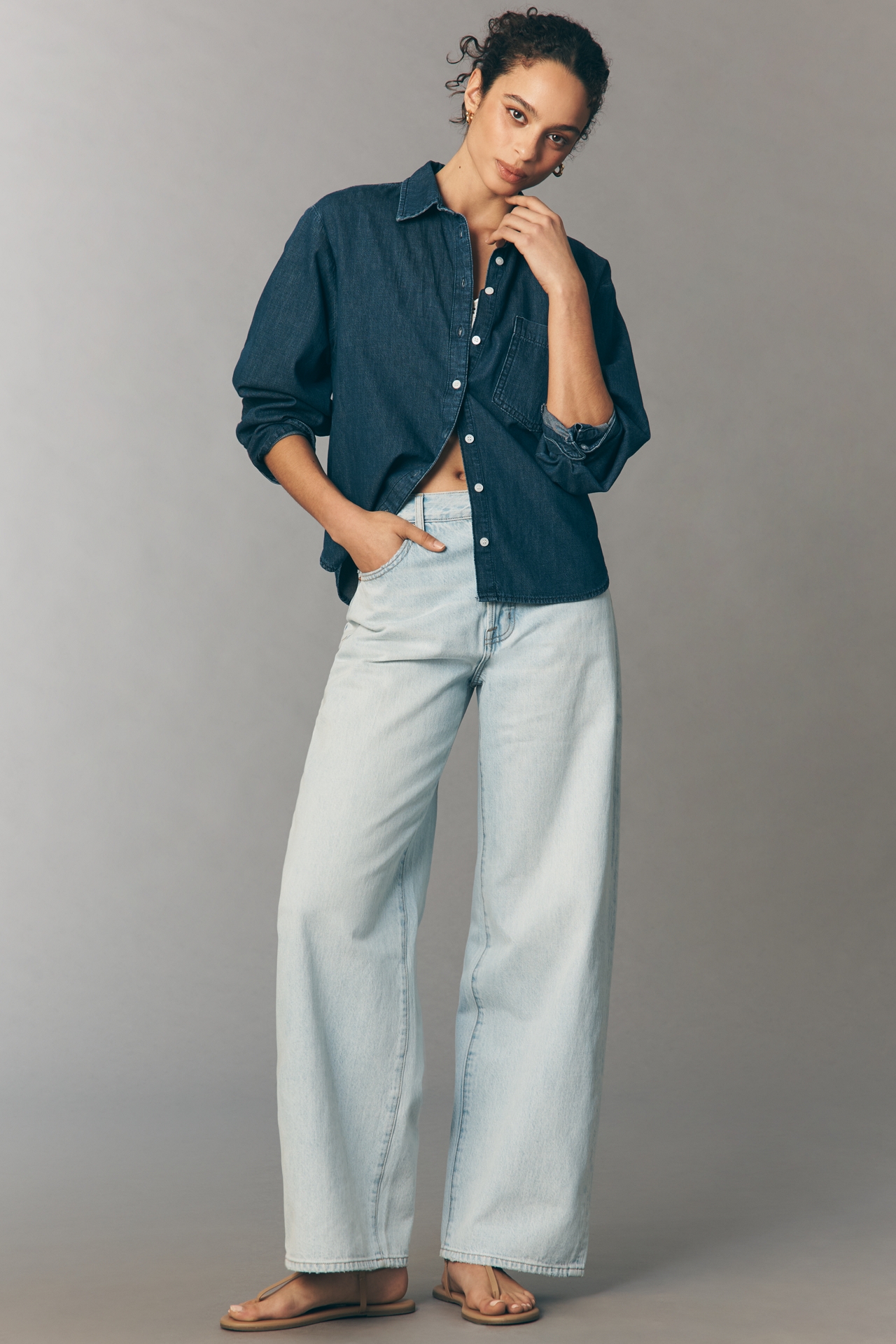 Pistola Tate High-Rise Tapered Jeans