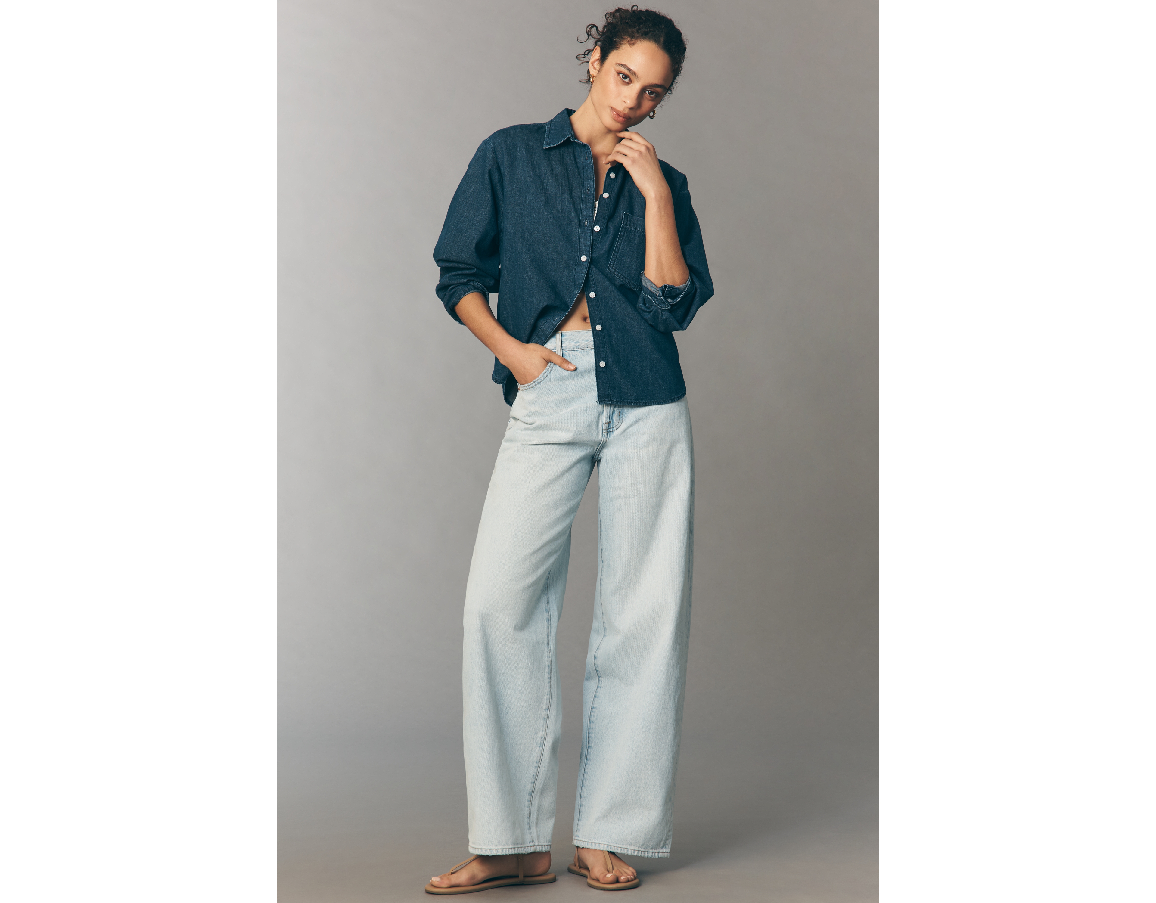 Pistola Tate High-Rise Tapered Jeans
