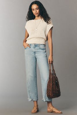 Pistola Kacey High-Rise Cuffed Boyfriend Jeans