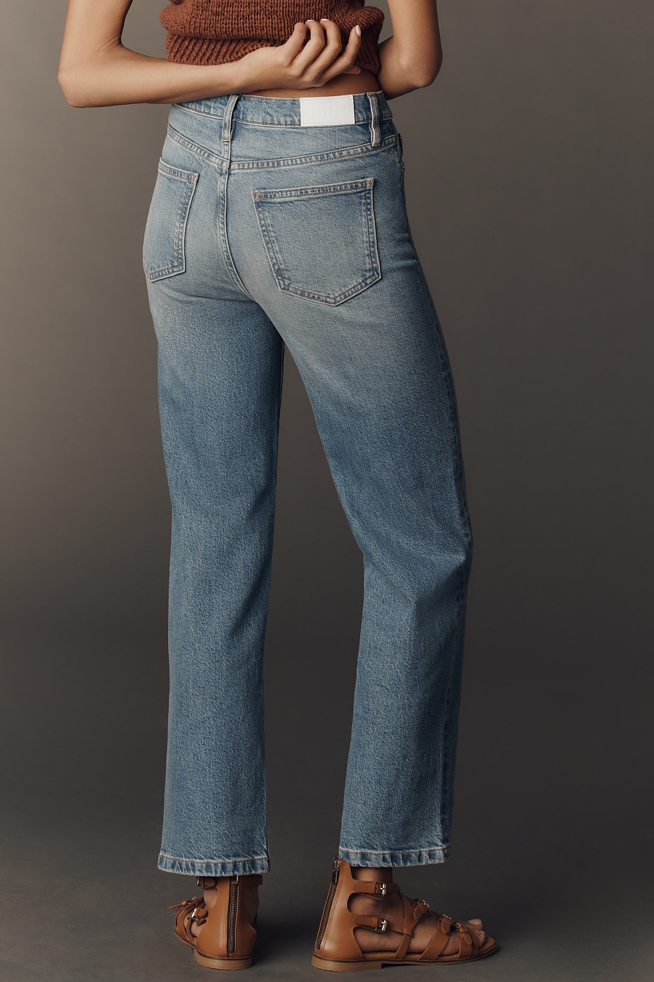 Pistola Aleks High-Rise Straight-Leg Jeans