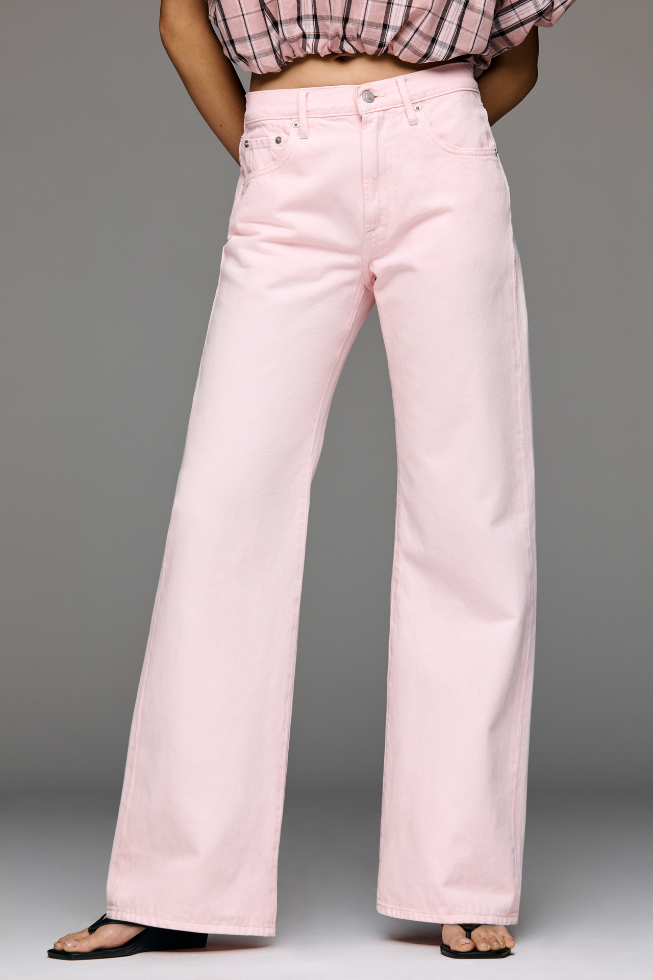 Pistola Larsen High-Rise Relaxed Wide-Leg Jeans