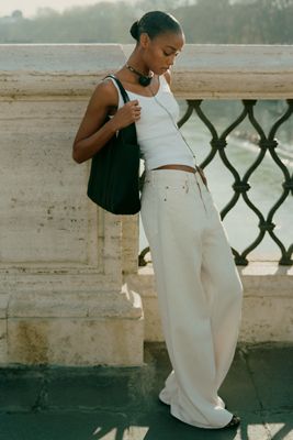 MOTHER The Dodger Sneak High-Rise Pants | Anthropologie