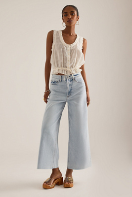 Pistola Lana Crop Wide-Leg Jeans