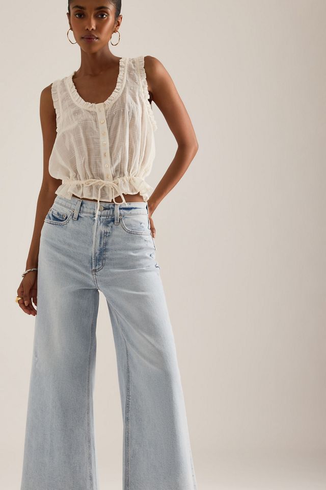 Jeans Pistola Lana a Gamba Larga Corti #1