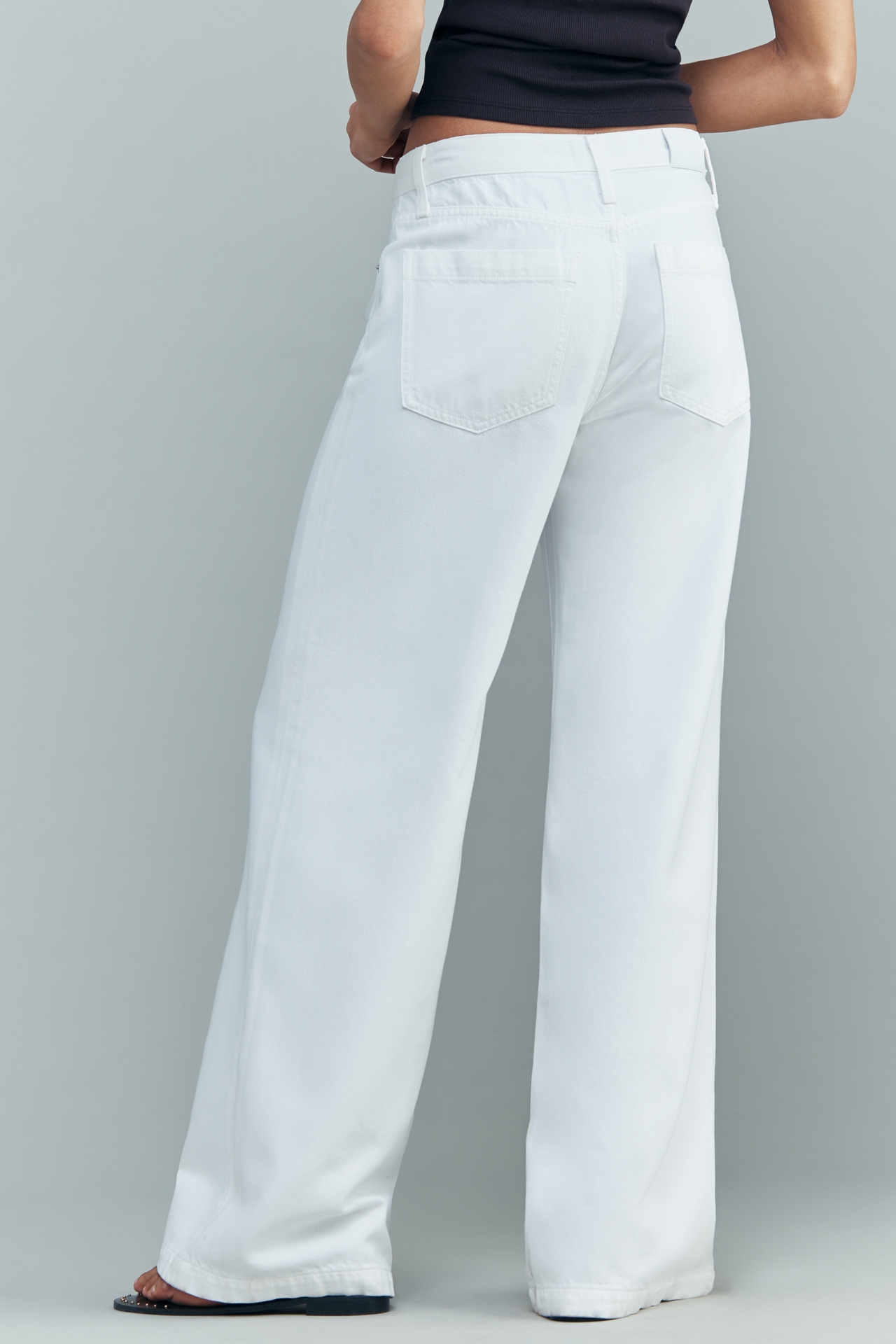 Pistola Jadyn High-Rise Drawstring Wide-Leg Jeans