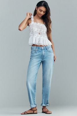 Pistola Issa Mid-Rise Straight Jeans | Anthropologie