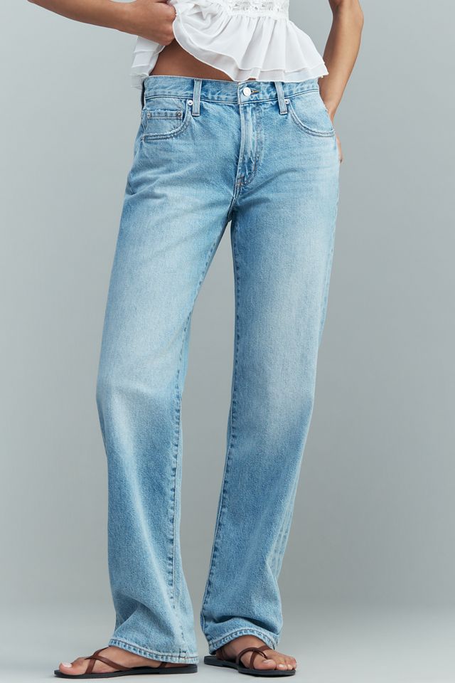 Pistola Issa Mid-Rise Straight Jeans | Anthropologie