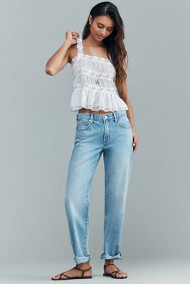 Pistola Issa Mid-Rise Straight Jeans