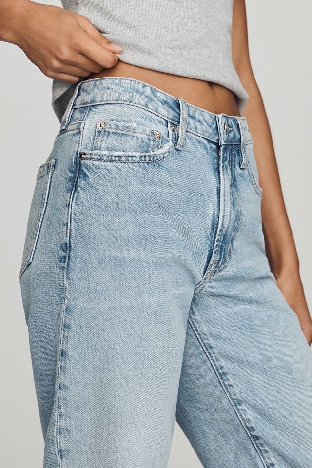 Pistola Aleks Mid-Rise Straight-Leg Jeans | Anthropologie