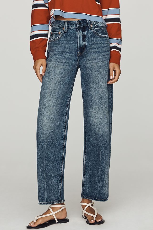 Pistola Lexi Mid-Rise Tapered-Leg Jeans #3