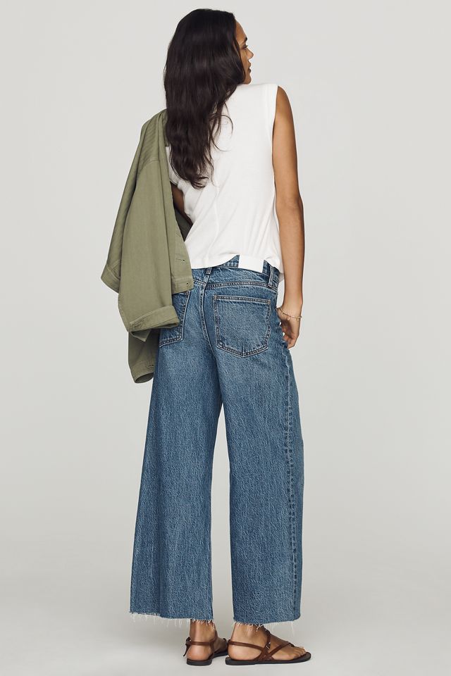 Pistola Lana High-Rise Cropped Wide-Leg Jeans #3