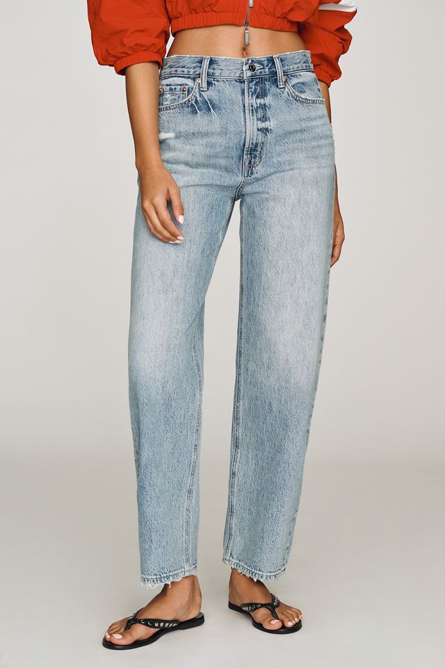 Pistola Wes High-Rise Tapered-Leg Jeans #1