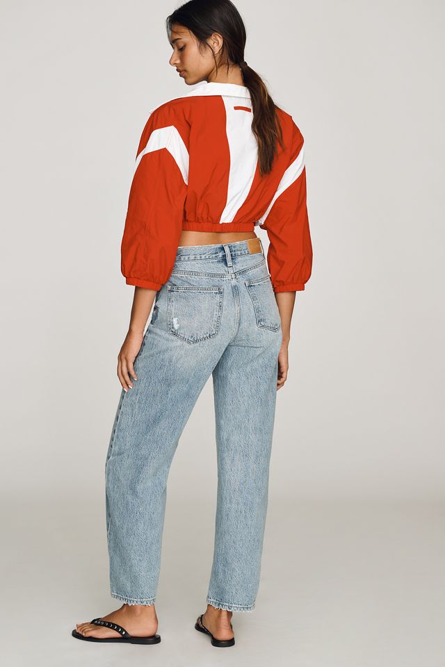 Pistola Wes High-Rise Tapered-Leg Jeans #4
