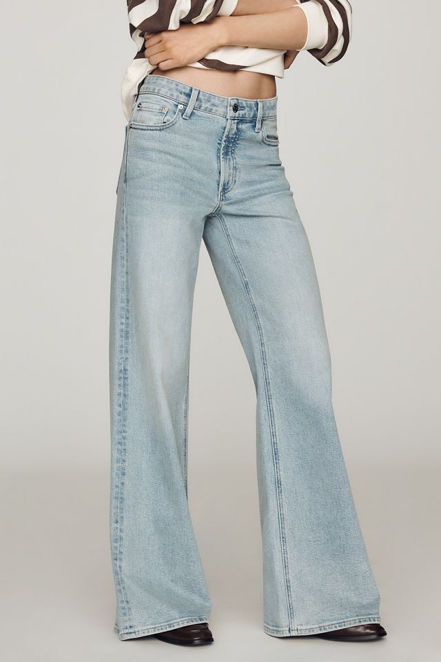Pistola Vivian Mid-Rise Wide-Leg Jeans #1