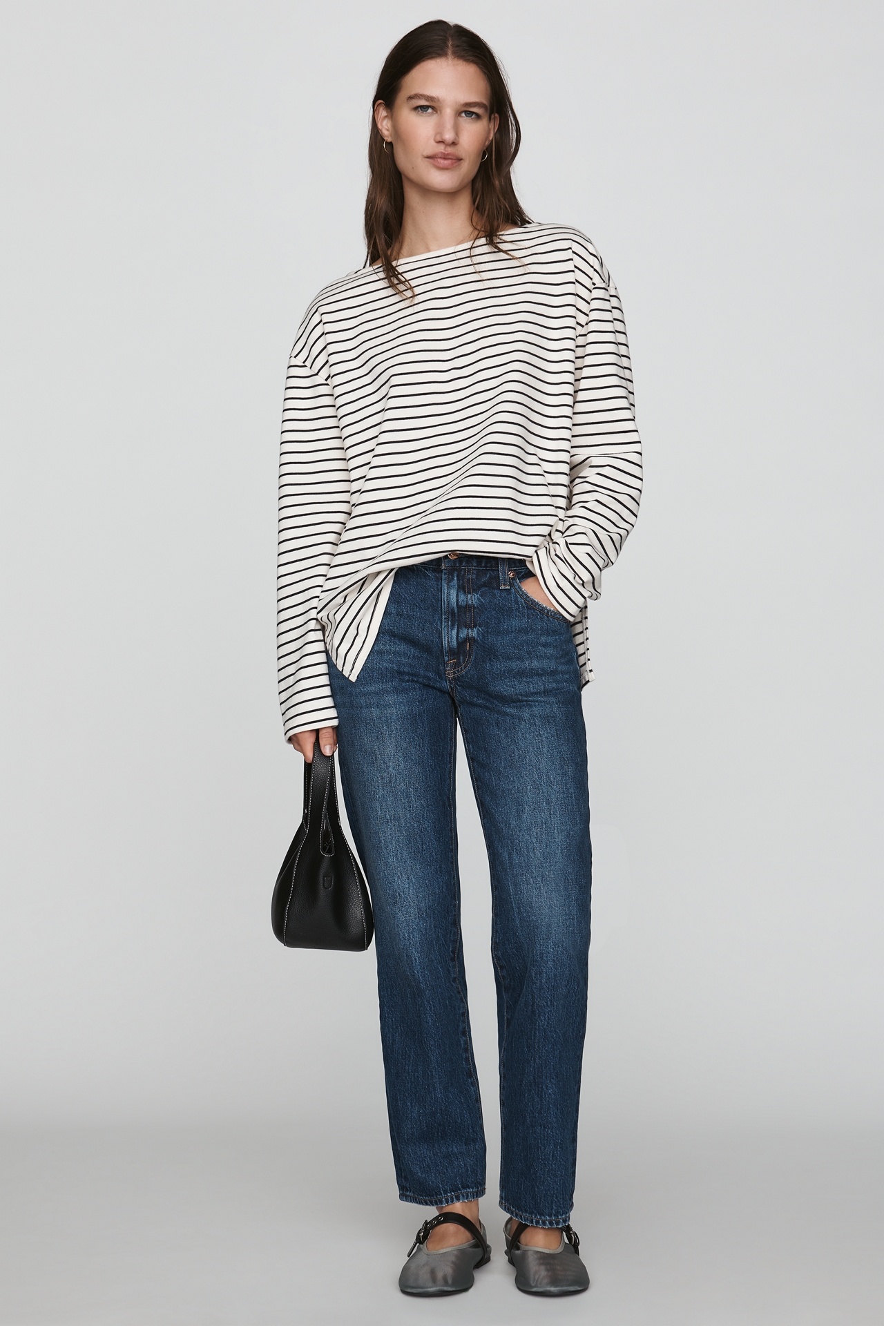 Pistola Issa Mid-Rise Straight Jeans