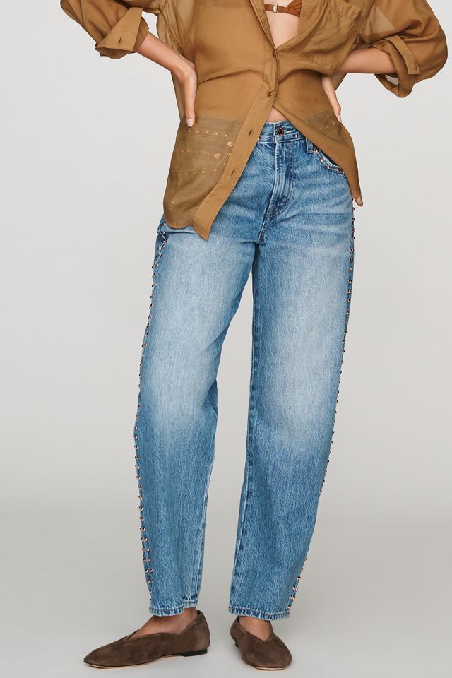 PISTOLA Lexi Mid-Rise Barrel Jeans #2